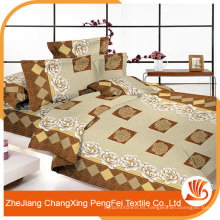 Forme la tela china de la hoja de la cubierta de la cama del bordado para la venta al por mayor